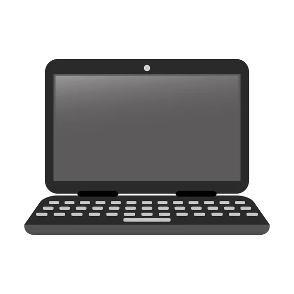 Laptop pc tecnologia —  Vetores de Stock