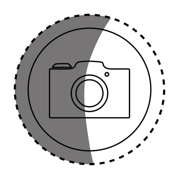 Fotografická kamera symbol — Stockový vektor