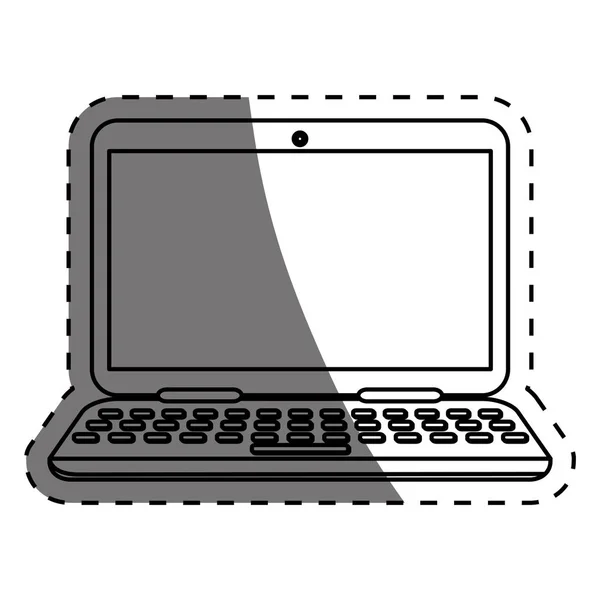 Laptop PC-Technologie — Stockvektor