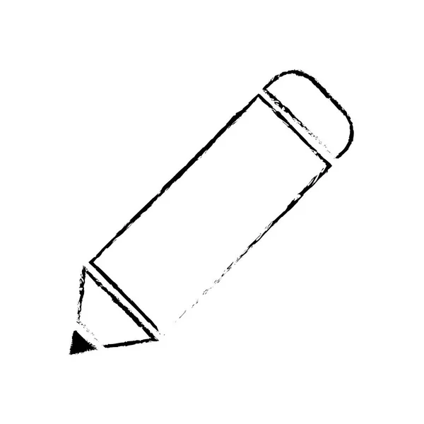 Símbolo de lápis isolado — Vetor de Stock