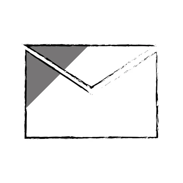 Email or mail symbol — Stock Vector