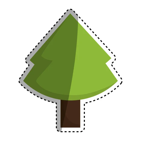 Xmas pine tree — стоковый вектор
