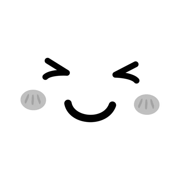 Cute cartoon face — Stockvector