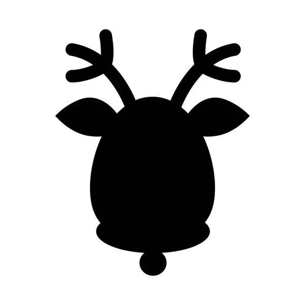 Dibujos animados de Navidad de renos — Vector de stock