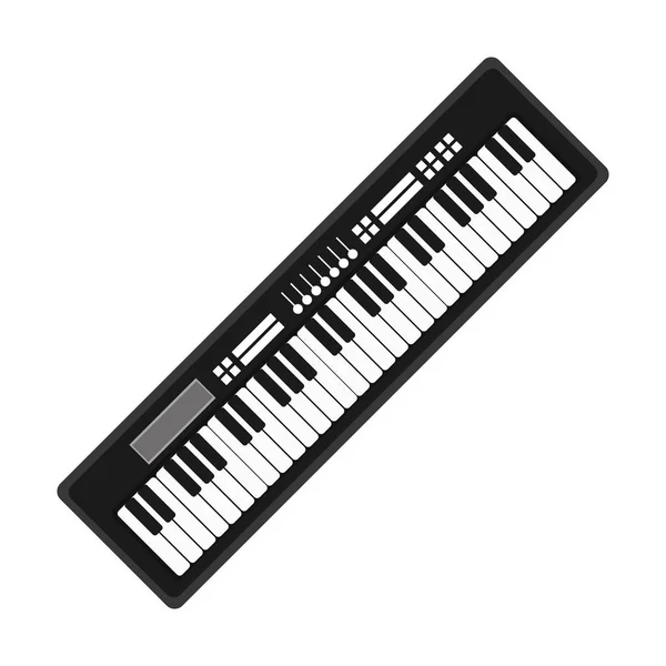 Instrumento de música piano — Vetor de Stock