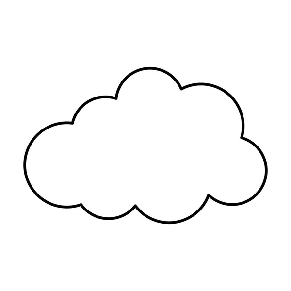 Nubes tiempo cielo — Archivo Imágenes Vectoriales