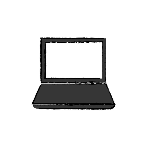 Laptop PC-Technologie — Stockvektor