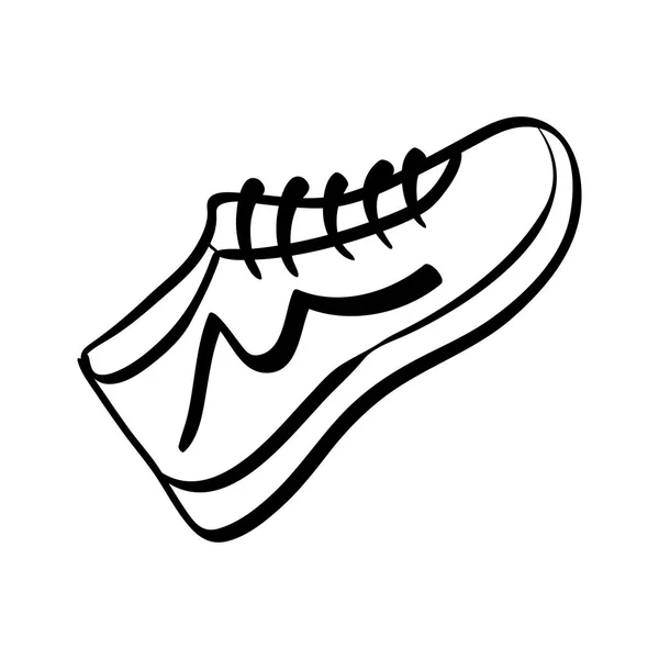 Deporte zapatillas accesorio — Vector de stock