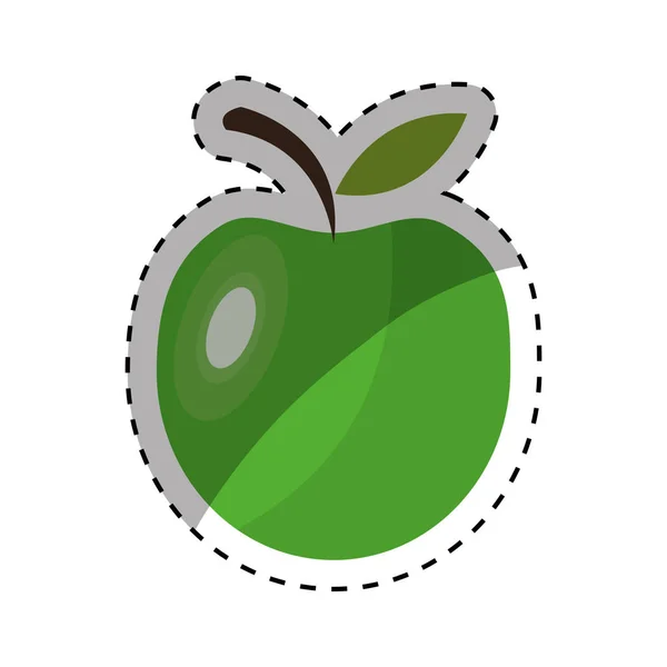 Fruta de manzana deliciosa — Vector de stock