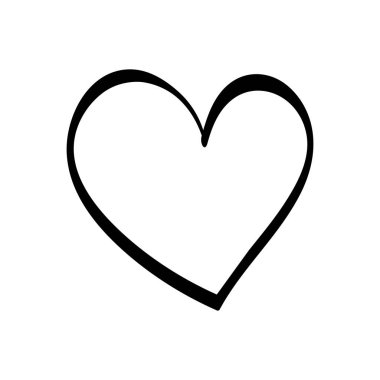 şirin dekoratif kalp