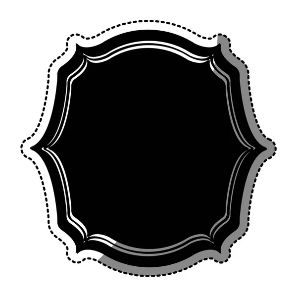 Insignes de bordure ornementale — Image vectorielle