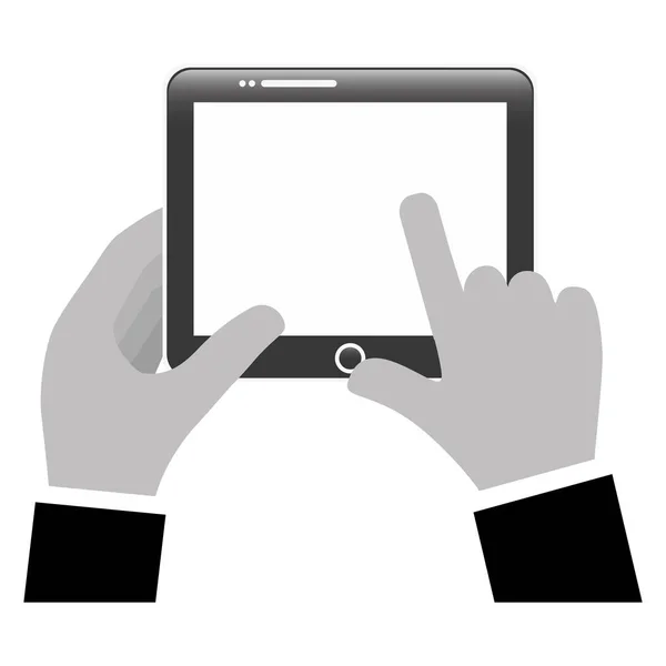 Icône du périphérique tablette — Image vectorielle