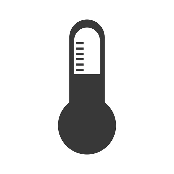 Icône de l'instrument thermomètre — Image vectorielle