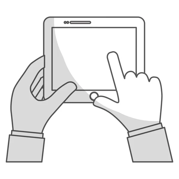 Icône du périphérique tablette — Image vectorielle