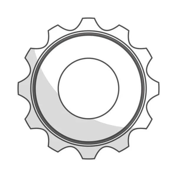 Gear wheel icon — Stock Vector