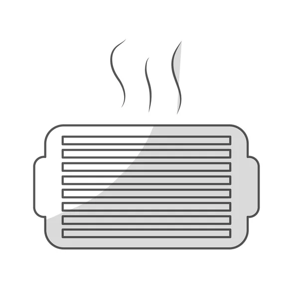 Ventilation grill ikonen — Stock vektor