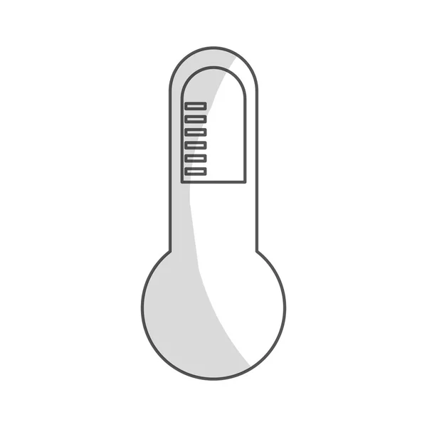 Ícone de instrumento termômetro — Vetor de Stock