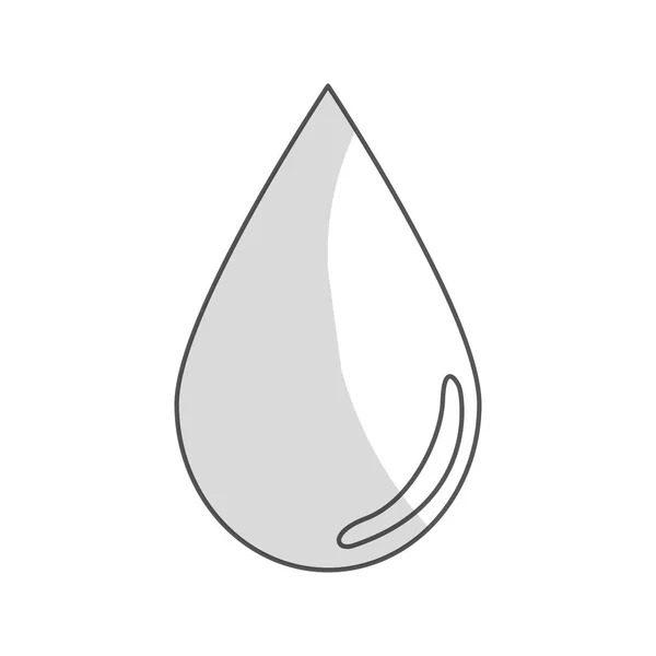 Icono de forma de gota — Vector de stock