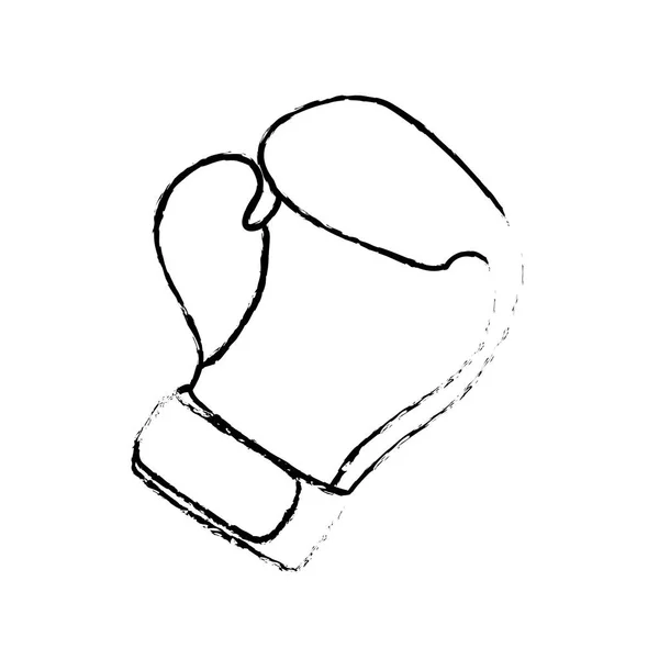 Icône de gant de boxe — Image vectorielle