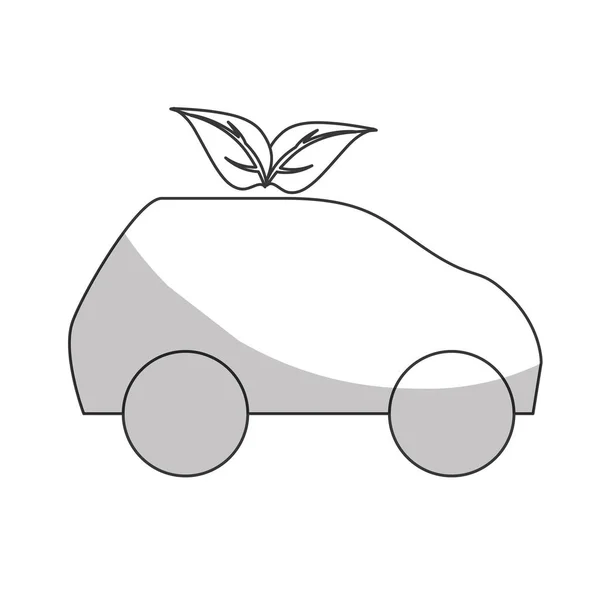 Eco friendly car design — Stock Vector