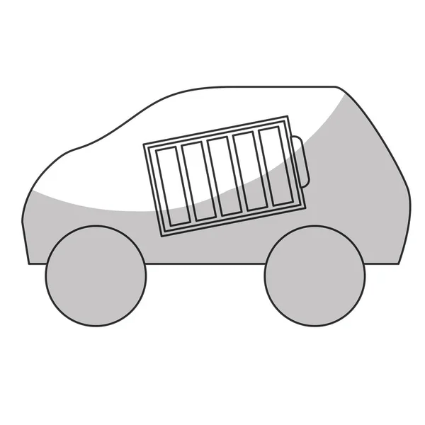 Diseño ecológico del coche — Vector de stock