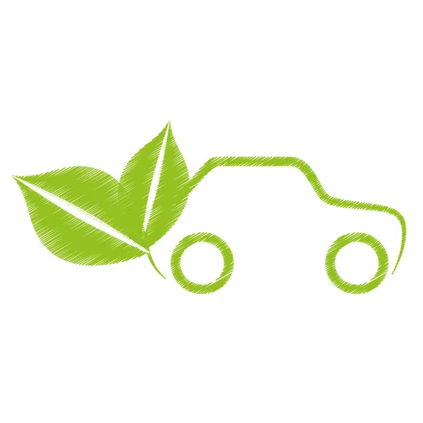 Eco friendly icon image — Stock Vector