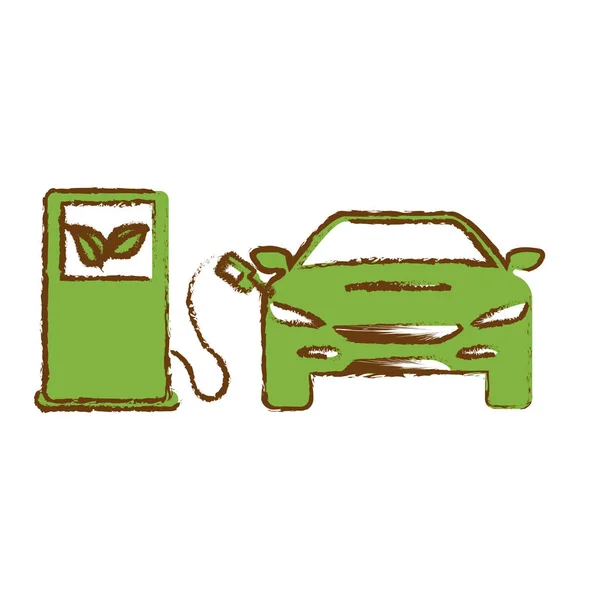 Eco friendly icon image — Stock Vector