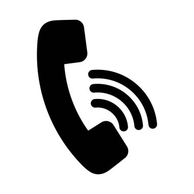 Telefon dalgalar simgesiyle