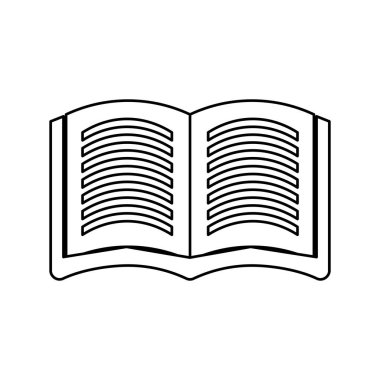 İzole kitap simgesi