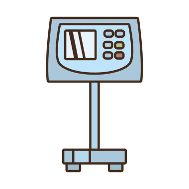 çizgi film ağırlık ölçek kargo teslim