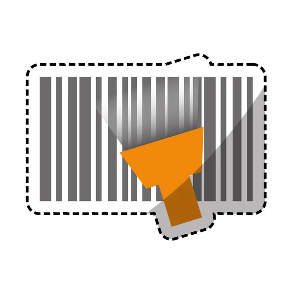 Símbolo de código de barras —  Vetores de Stock