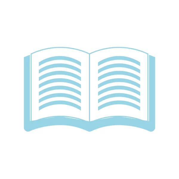 Símbolo de libro aislado — Archivo Imágenes Vectoriales