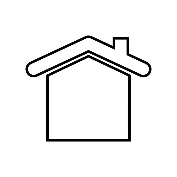 House real estate symbol — Stock Vector