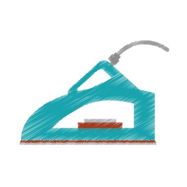 Çizim Buharlı Ütü ev