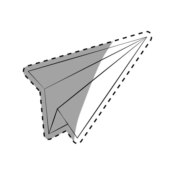 Pappersplan Rita — Stock vektor