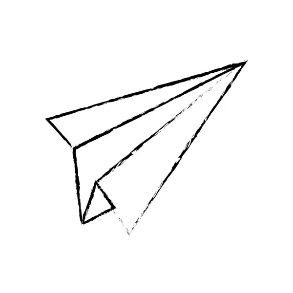 Disegno aereo di carta — Vettoriale Stock