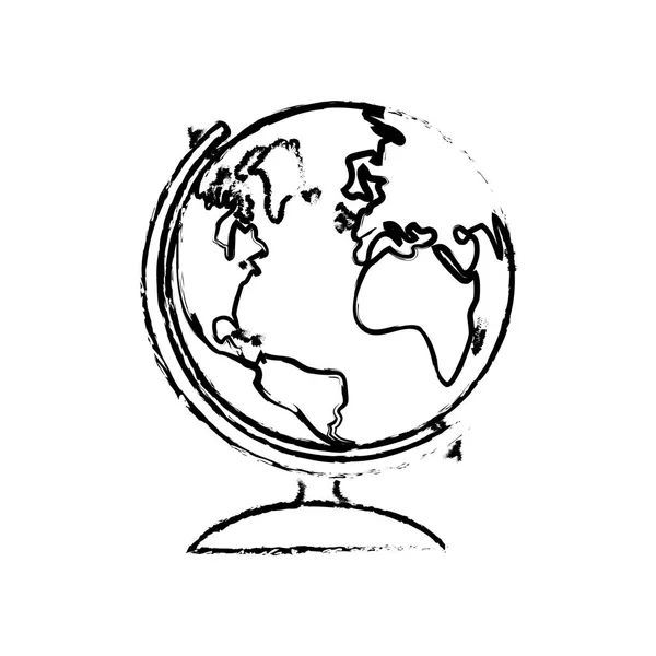 Школа мир глобус — стоковый вектор