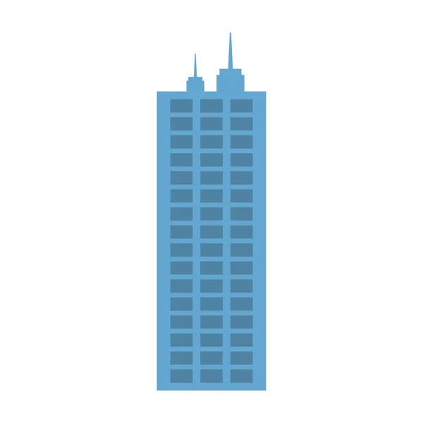 Torre della città urbana — Vettoriale Stock