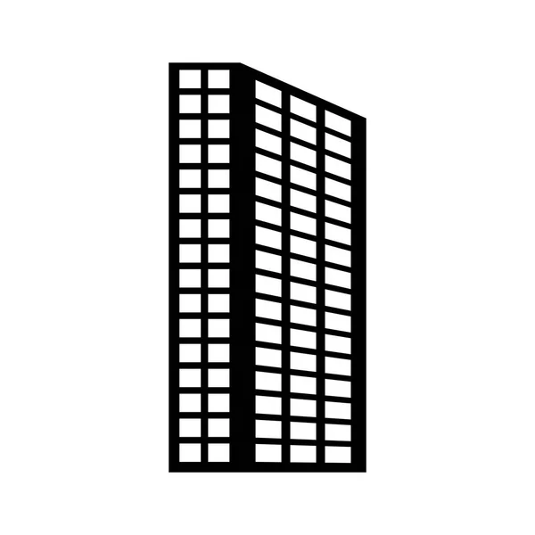 Torre urbana da cidade — Vetor de Stock