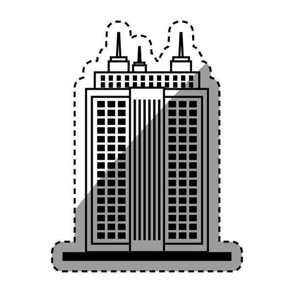 Städtischen Stadtturm — Stockvektor