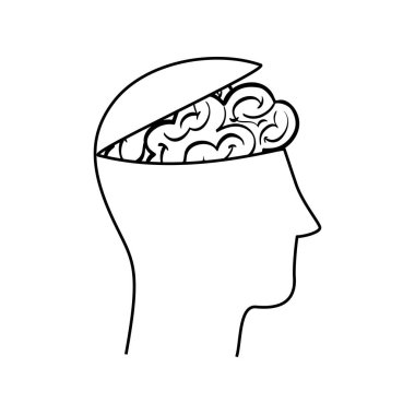 İnsan kafası silueti