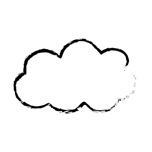 Изолированные облака — стоковый вектор