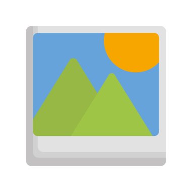 manzara fotoğraf simge görüntüsü