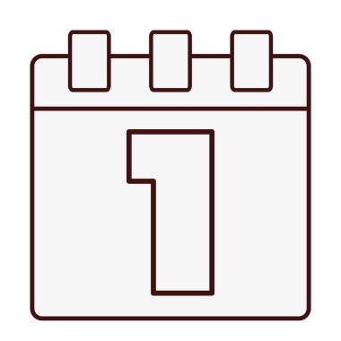 Takvim kağıt simge görüntüsü