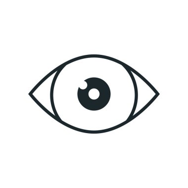 göz amblemi simge görüntüsü
