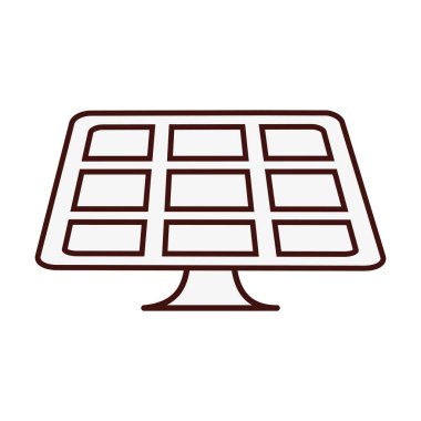 güneş paneli simge görüntüsü