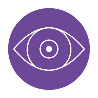 göz amblemi simge görüntüsü