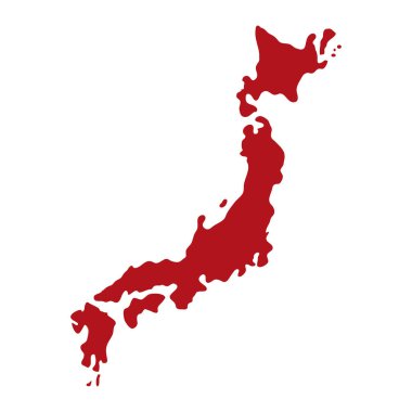 Japonya ülke harita