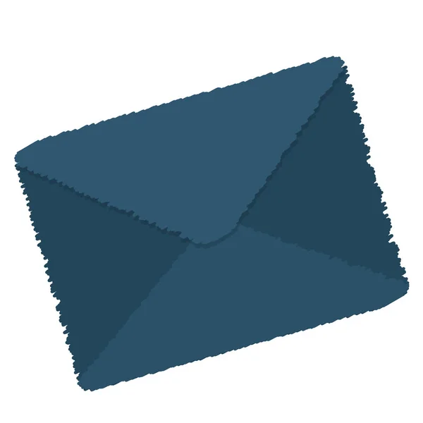 Message enveloppe icône image — Image vectorielle