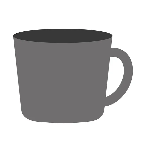 Taza o taza icono imagen — Vector de stock